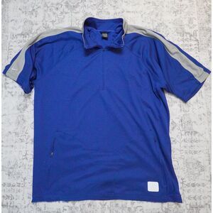 Y2K Nike Lebron James 1/4 Zip Basketball Pullover Baggy Shooting Shirt - XXL